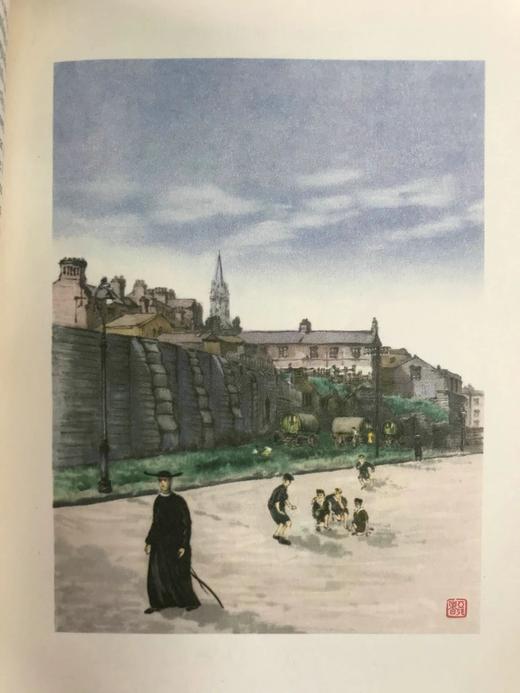 作者签赠本！1953年 蒋彝《都百灵画记》 16幅彩色与大量黑白文间插图 精装大32开 商品图12