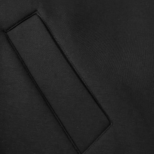 ROMI STUDIO“自在无限”拼接连帽宽松廓形黑色卫衣23AWT001 商品图3