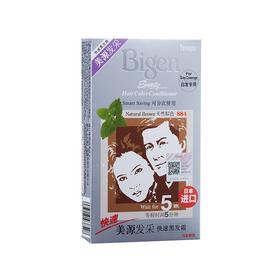 美源 884号天然棕色发采快速黑发霜 80g/盒