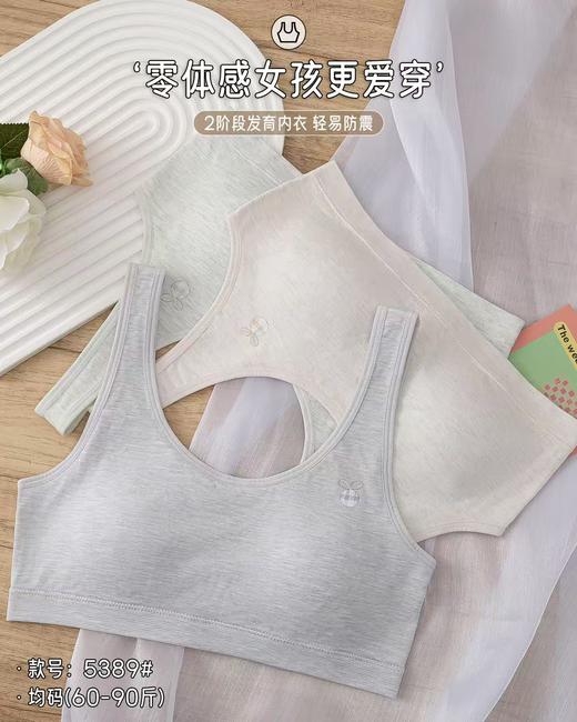 LS竹纤维二阶段少女文胸5389 商品图1
