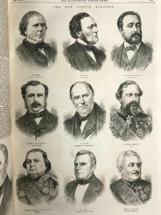 41*30cm！1870年上半年 伦敦新闻画报 数百幅版画插图 布脊精装8开 商品图11