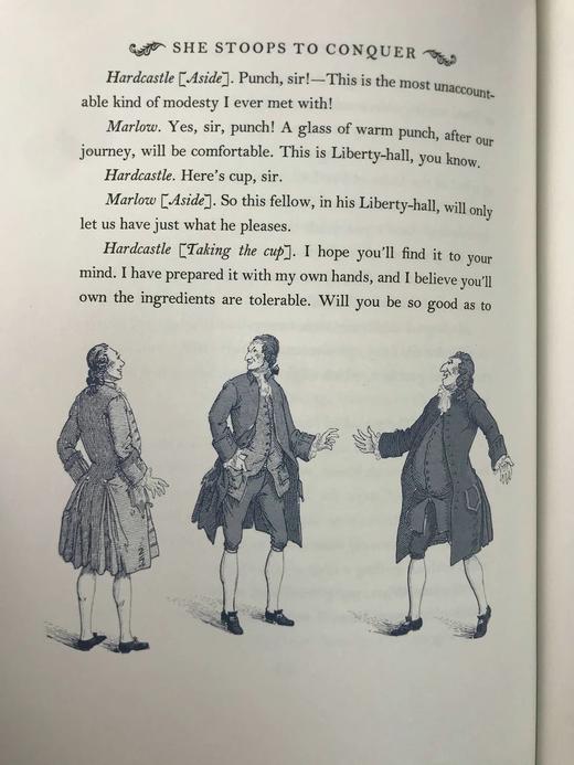 戈德史密斯《屈身求爱》 克莱兰经典插图 豪华皮装16开 商品图13