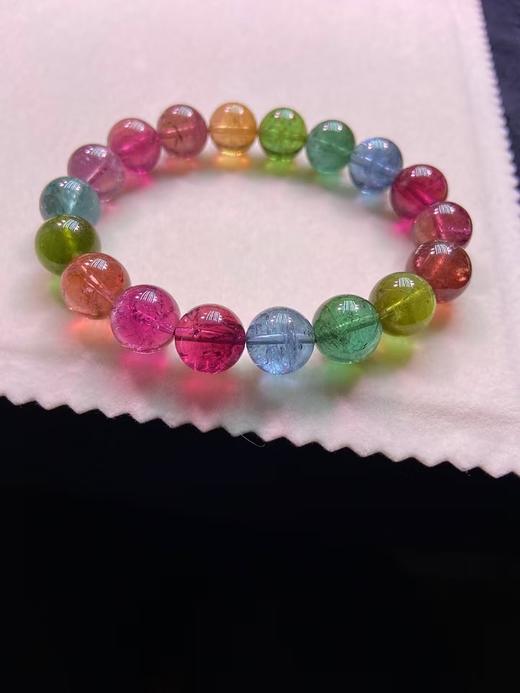 11mm单圈彩虹碧玺手串 商品图3