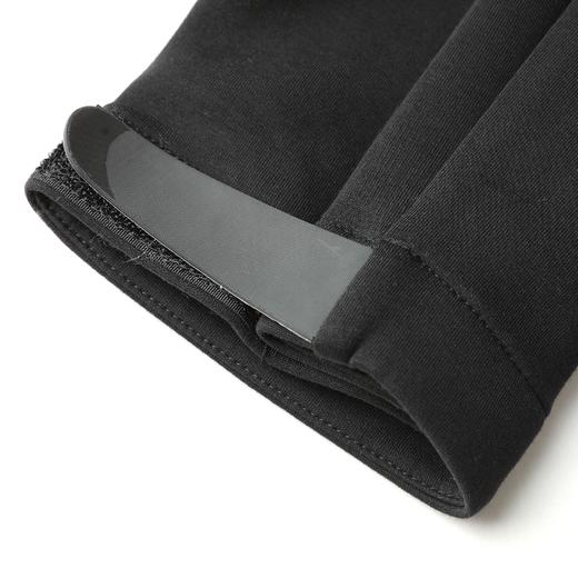 ROMI STUDIO“自在无限”拼接连帽宽松廓形黑色卫衣23AWT001 商品图4