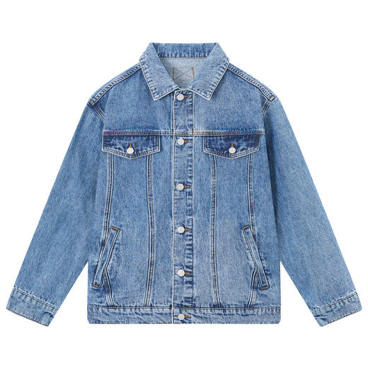 gxg.jeans男装春季热卖夹克双色翻领牛仔夹克JHF1E800491 商品图4