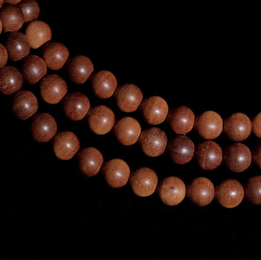 【青山特惠】0.6*108颗印度迈索尔正区黑肉老山檀手串 L30 商品图4
