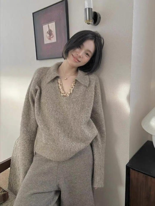 老钱风重工毛衣 商品图1