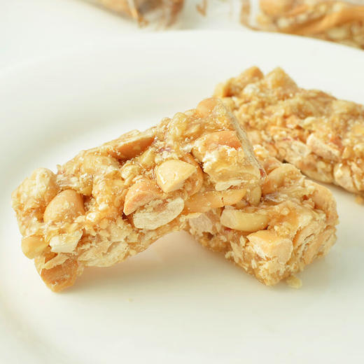 富崎乐黑芝麻花生酥糖/原味花生酥糖528g 好吃有口感劲道酥脆 064196/064197 商品图1