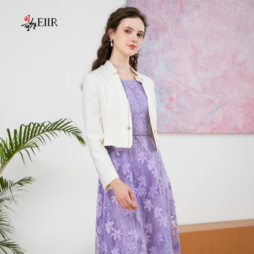 司歌短袖收腰外套搭配连衣裙短款长袖B901012X 商品图1