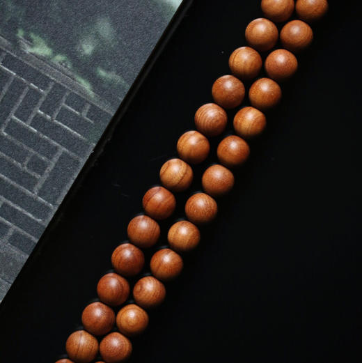 【青山特惠】0.6*108颗/ 0.8*108颗 正区老山檀 沉水 红肉级老料手串 L11 商品图4