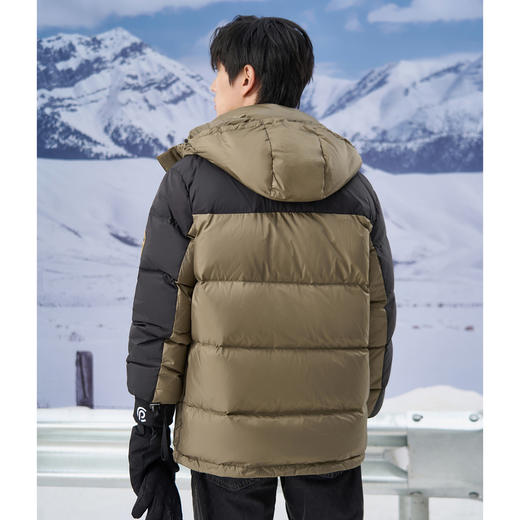 gxg.jeans男装冬季羽绒服 主题徽章设计休闲羽绒服JEX1D2401594 商品图2