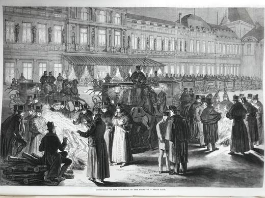 41*30cm！1870年上半年 伦敦新闻画报 数百幅版画插图 布脊精装8开 商品图7