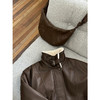经典复古立领皮衣！2024新款女款帅气宽松显瘦高级感皮毛一体外套！ 商品缩略图2