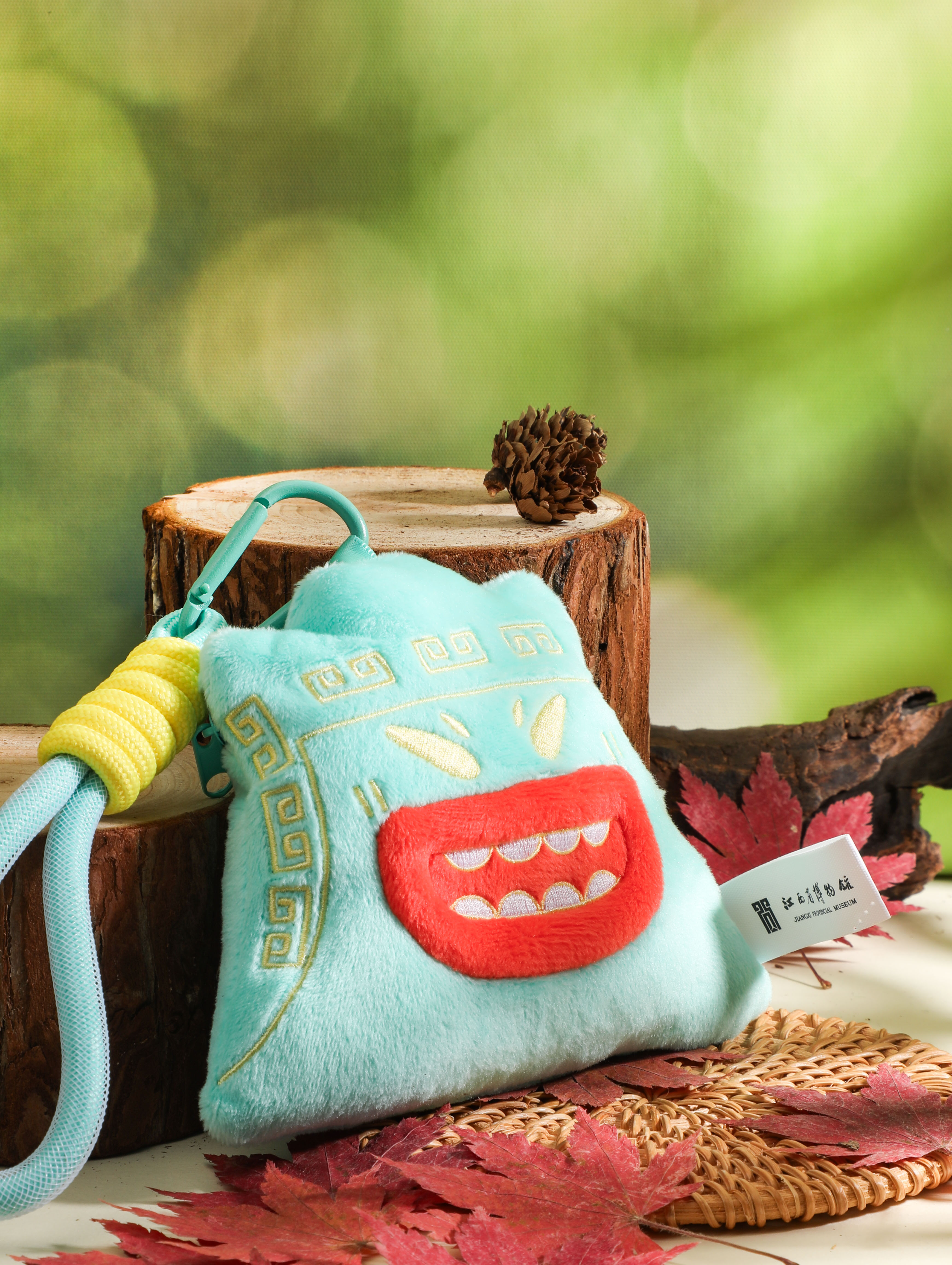 商目雷纹青铜钺零钱包