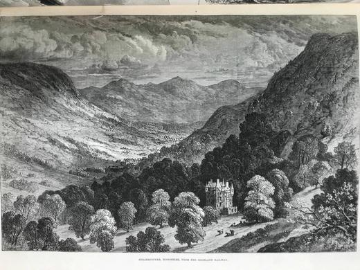 41*30cm！1875年下半年 伦敦新闻画报 数百幅版画插图 布脊精装8开 商品图9