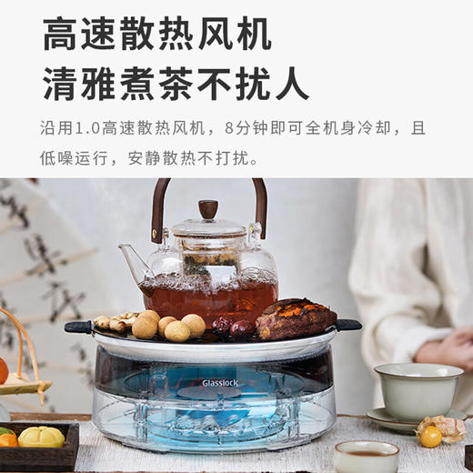 【分仓直发包邮】Glasslock围炉煮茶器GE-HI03WH（800ml） 商品图4