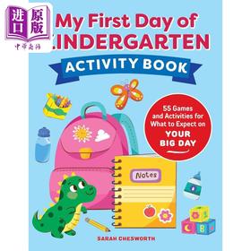 【中商原版】我的幼儿园活动手册 My First Day of Kindergarten Activity Book 55+ Games and Activities 英文原版 学前准备