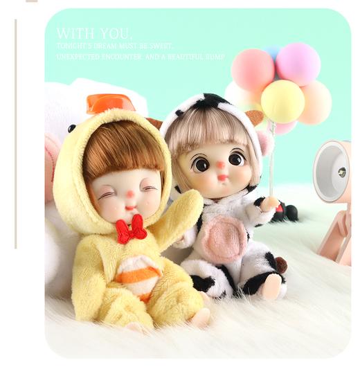 萝莉芬装扮娃娃玩具5033-睡袋娃娃（混发随机） 商品图7