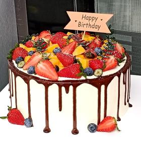 【草莓巧克力淋面002】