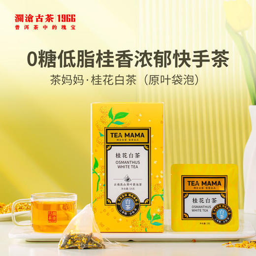 【积分当钱花】澜沧古茶茶妈妈袋泡茶（口味随机） 商品图0