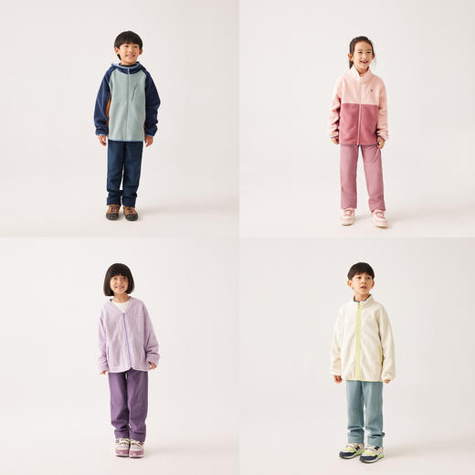 【单件直降】【秋Vol.5】幼岚童装「软软壳2号」长大裤挡风保暖24秋季新款儿童男女童裤子ZY 商品图2