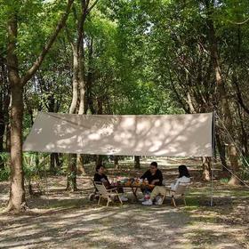 徽羚羊 云凌  黑胶 四角天幕卡其色HLY-TM-23001