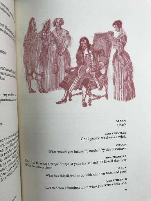莫里哀两部戏剧《伪君子》《贵人迷》 配多幅插图 豪华皮装16开 商品图12