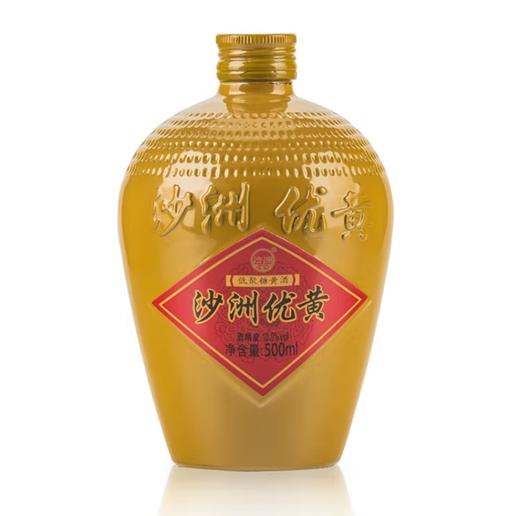 沙洲优黄五年低聚糖半干型黄酒10度500ml 商品图0