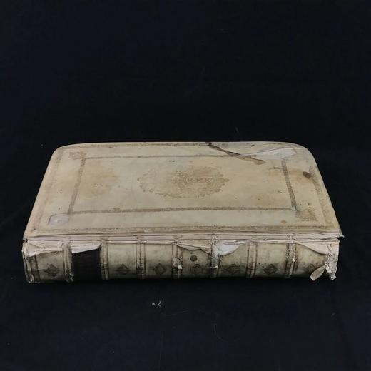 【拉丁语】41*28cm！含藏书票！1745年 修昔底德《伯罗奔尼撒战争史》 2幅版画插图2幅展开地图 全犊皮精装 商品图2