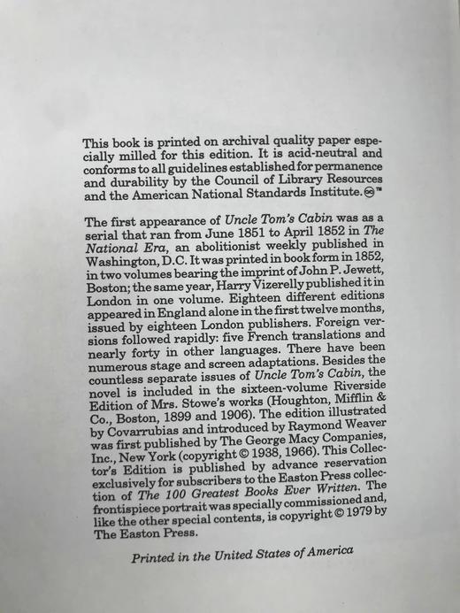 斯托夫人《汤姆叔叔的小屋》 配多幅版画插图 豪华皮装16开 商品图4