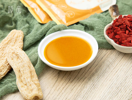 邱品 天麻枸杞饮品  一盒8袋，30毫升/袋   直饮或者冲鸡汤均可 商品图1