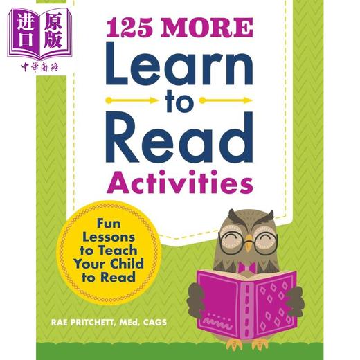 【中商原版】125个学习阅读活动 125 More Learn to Read Activities Teach Your Child to Read 英文原版小学英语练习 5-7岁 商品图0