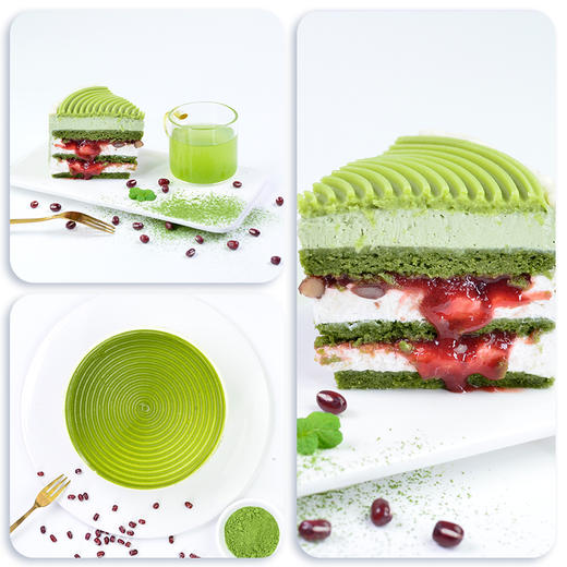 年轮抹茶蛋糕【提前2天预订，下单备注生日日期】 商品图7