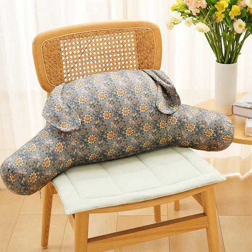 莫里斯系列小狗腰靠靠垫办公椅靠背垫工位腰靠垫护腰座椅腰托可拆洗久坐 商品图1