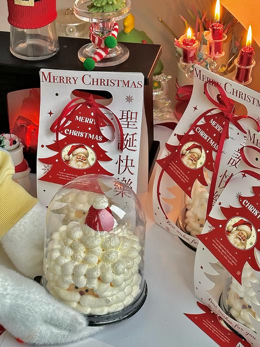 圣诞老人蛋糕（直径12厘米 高15厘米左右，包含装饰的高度） 商品图2