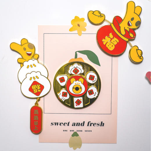 蛇年系列互动冰箱贴 商品图1