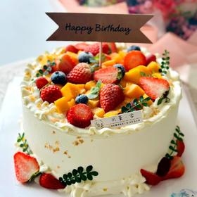 【草莓定制蛋糕004款】