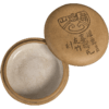 民国 叶德熙款紫砂刻汉瓦当圆形盖盒 商品缩略图5