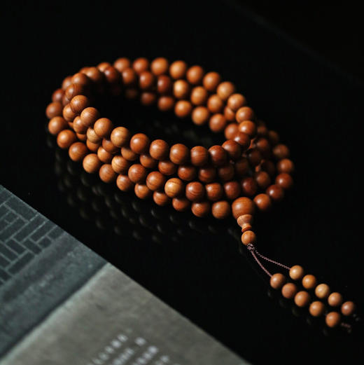 【青山特惠】0.6*108颗/ 0.8*108颗 正区老山檀 沉水 红肉级老料手串 L11 商品图2