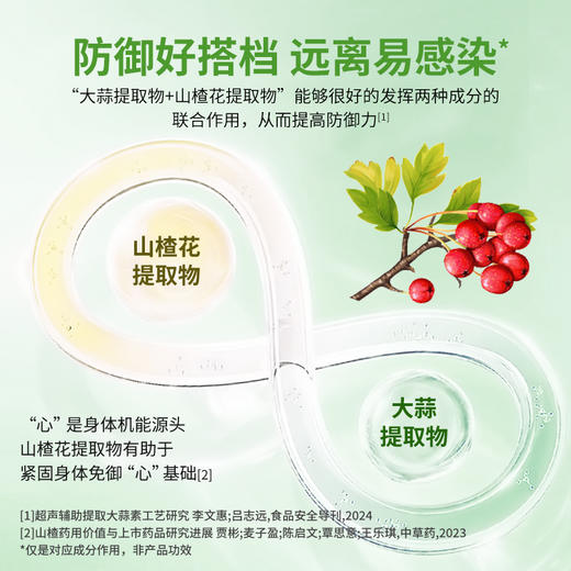 【德国双心】大蒜软胶囊 480粒/盒 商品图3