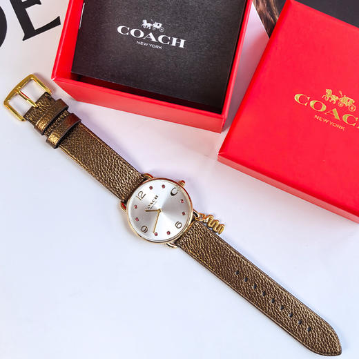 【2025蛇年限定 拍一发五】COACH/蔻驰ELLIOT新年系列中国蛇年限定生肖腕表鸿运蛇表--O7 商品图7