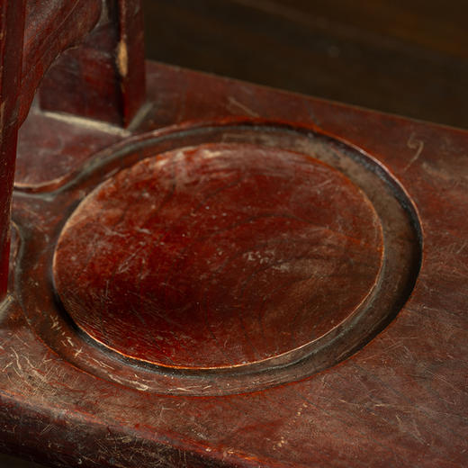 清 榉木甘蔗床 商品图3