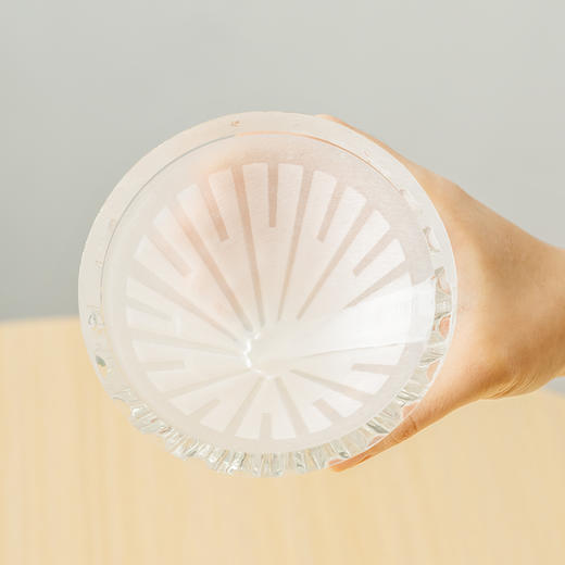 【按箱批发】高硼硅玻璃冰瞳滤杯 02号 PC底座 黑|白【24个/箱】 商品图5