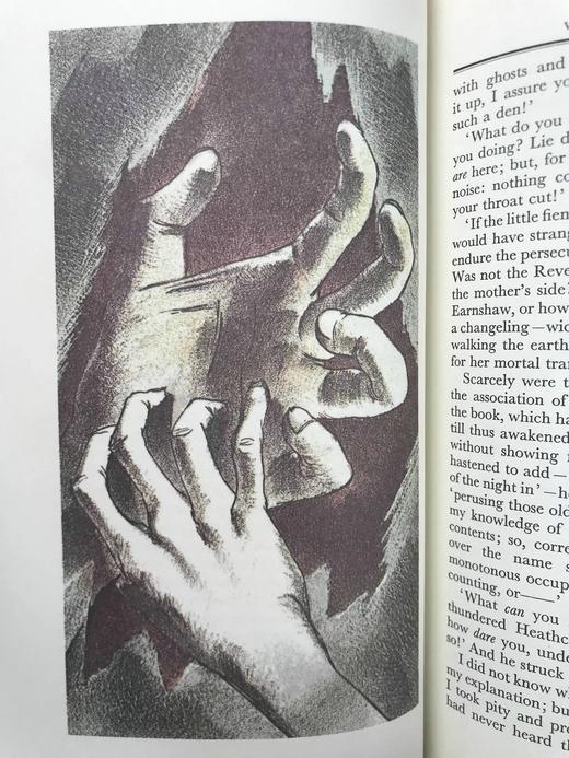 艾米莉·勃朗特《呼啸山庄》 配多幅插图 豪华皮装18开 商品图11