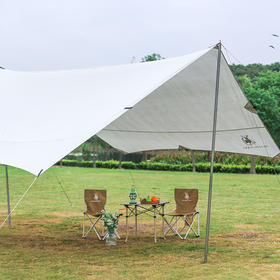 徽羚羊 云沐 六角天幕 涂银 4.5*4.5m 白色HLY-TM-22096