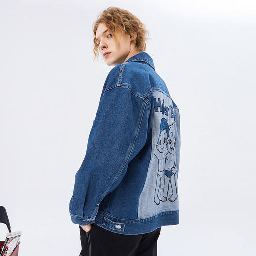 gxgjeans男装夹克秋季热卖夹克JC121002F 商品图2