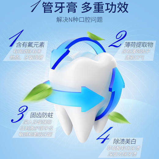 【保税仓】KAO花王大白牙膏 165g*3支（效期：2027.4） 商品图5