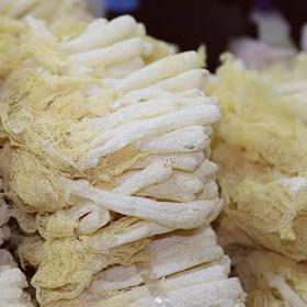 竹荪  不熏硫 不染色   脆香可口 甄选古田原产地长裙竹荪 原色无硫轻加工  气味芬芳 原味原香 营养丰富