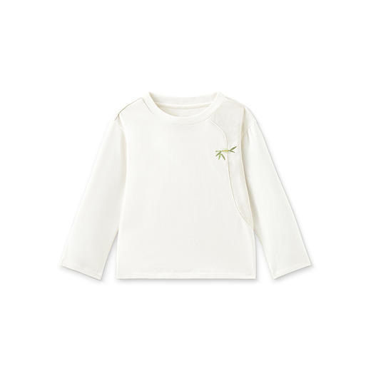 【商场同款】英氏儿童T恤春夏季男童长袖棉麻透气T恤上衣2025新款 商品图4