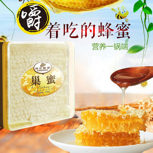 【企业】神农蜂语 巢蜜 商品图1